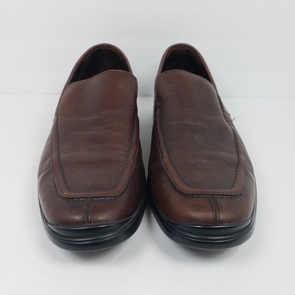 Cole Haan NikeAir Mens Size 9.5 Brown Leather Slip On Formal Dress Loafer Shoes main image 6